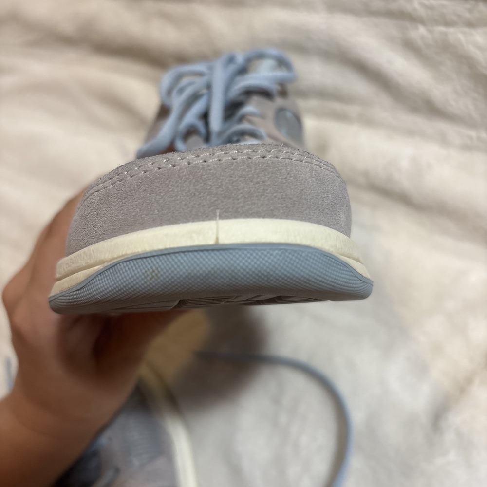 New Balance Size 7.5 Walking Shoe Women's Silver Blue Athletic Tennis Sneaker - Picture 8 of 11